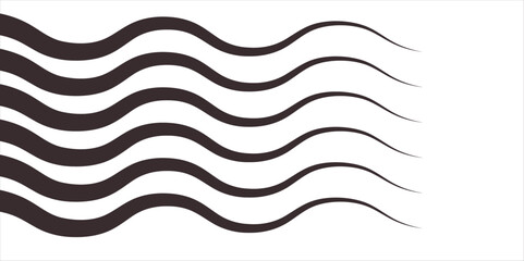 Abstract background with wavy thin lines. Optical illusion for simple geometric backdrop striped wavy abstract background Abstract background with wavy thin lines