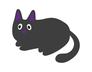 Hand Drawn cat Vector Illustration