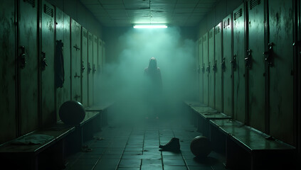 Eerie Abandonment: The Haunting Locker Room