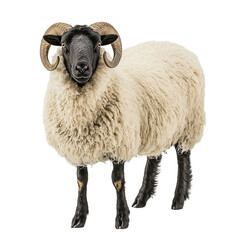 Obraz premium a picture of an animal standing on a transparent background, PNG image, PNG file, Generative art.