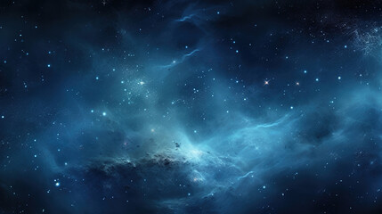 Naklejka premium Stunning Deep Space Nebula