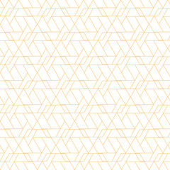 Vector seamless geometric pattern. Gold linear pattern. Wallpapers for your design.
