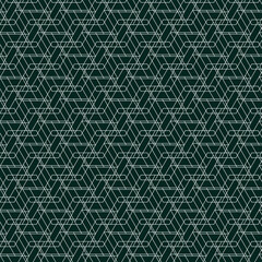 Japanese background with hand drawn line pattern vector. Abstract template with geometric pattern for backdrop layout design in oriental style.