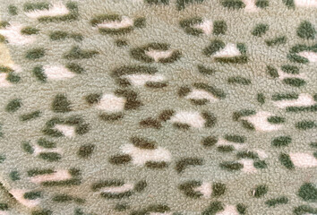 camouflage pattern texture of the fabric
