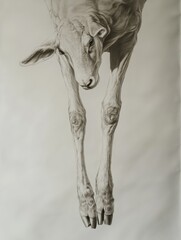 Fototapeta premium lamb of leg