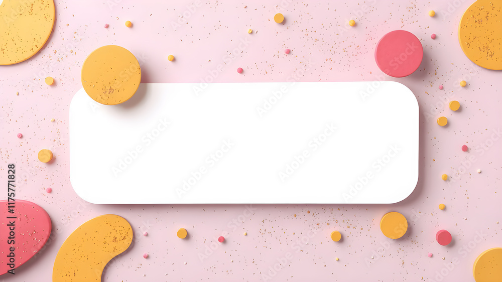 Poster abstract web banner design template. banner - design element