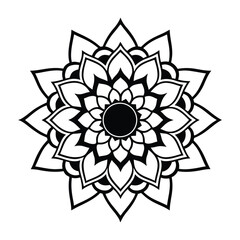 Professional Mandala Design with Symmetrical Layout and Intricate Details-32