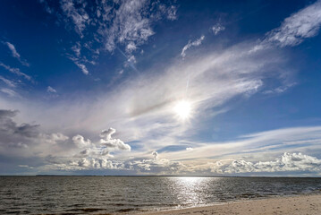 Traumhafte Lichtstimmung an der Nordsee
