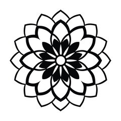 Professional Mandala Design with Symmetrical Layout and Intricate Details-59