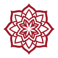Professional Mandala Design with Symmetrical Layout and Intricate Details-73