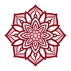 Professional Mandala Design with Symmetrical Layout and Intricate Details-77