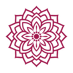 Professional Mandala Design with Symmetrical Layout and Intricate Details-90