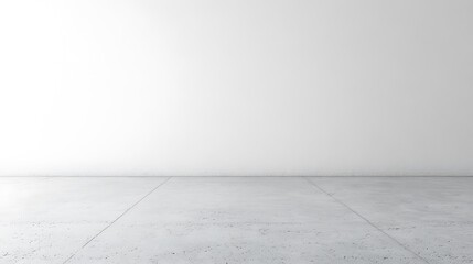 Fototapeta premium Empty space concept modern studio minimalist design bright light