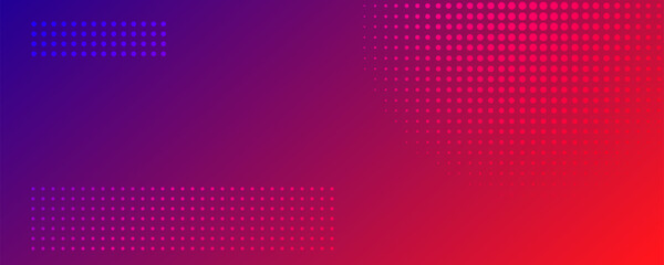 Abstract gradient geometric background with dots