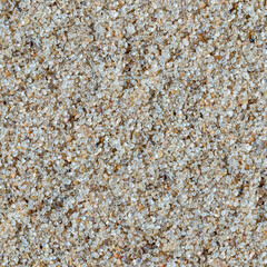 Texture of colored small stones. Quartz sand. Seamless square texture