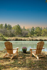 Obraz premium Lovely couple spend time outdoor at the nature surrounding