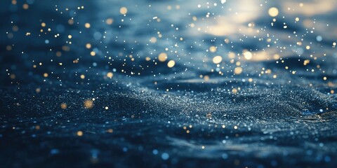 Blue and White Background