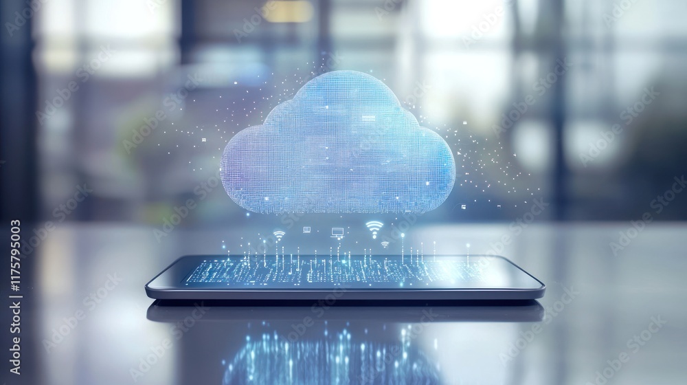 Aufkleber cloud computing technology: digital transformation and innovation