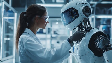 Scientist and Robot: A Technological Partnership