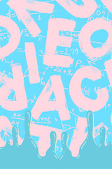 pattern with numbers