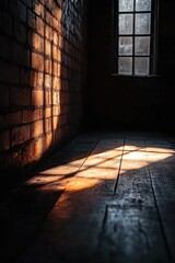 Brick Wall Room Window