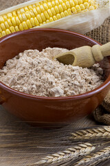 Gofio, trigo y maíz