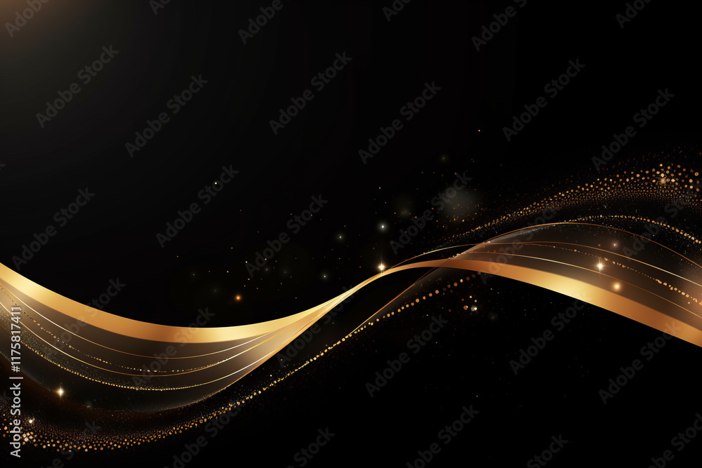 Canvas Prints waves flowing in motion abstract design,generated by ai