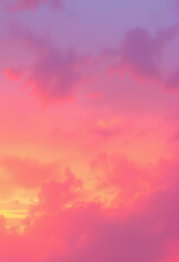 abstract watercolor background sunset sky orange purple, 8k unreal engine photorealism, with white tones