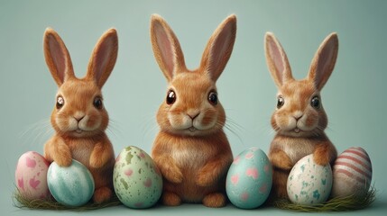 Obraz premium Easter Vector Designs