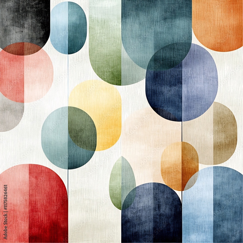 Poster elegant and modern pastel gradient design showcasing a delicate hand drawn textured pattern with abs