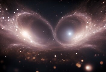 Obraz premium snapshot viewers striking intergalactic emptiness transports eth heart where