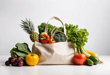 fresh vegetables and fruits