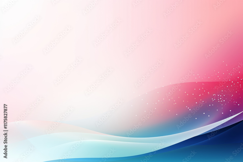 Canvas Prints futuristic wave design with abstract curves and flowing energy, generated by ai