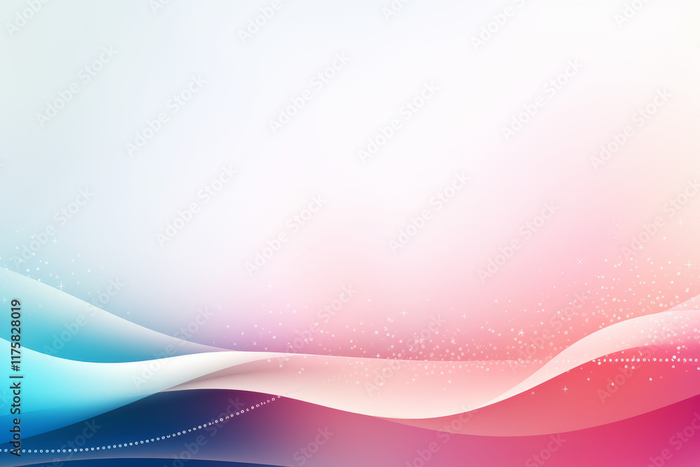 Poster futuristic wave design with abstract curves and flowing energy, generated by ai