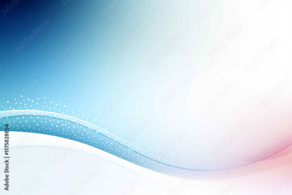 Wall mural abstract blue wave design with flowing lines and modern digital texture ,generated by ai