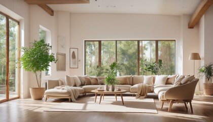 minimalistisches Wohnzimmer
