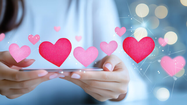 Embracing love and connection through social media interactions and heartfelt gestures