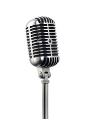 Fototapeta premium Microphone isolated