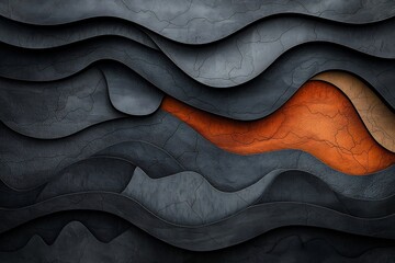 Obraz premium Mesmerizing Dynamic Rainfall Map Intricately detailed topographical weather visualization data driven abstract art with rich cinematic colors