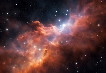 bright stars nebula gas
