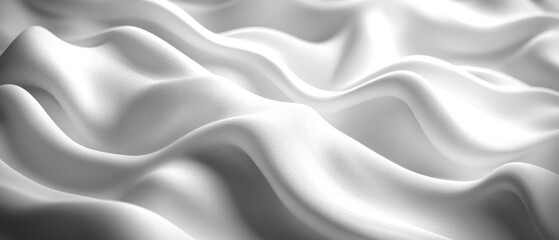 Abstract White Fabric Texture
