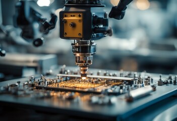 electronic machine produ precision high components assembling miniature apparatus