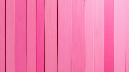Vertical pink wooden slats, vibrant background with pastel tones, minimalistic design for decor, seamless texture, bright and colorful wood paneling

