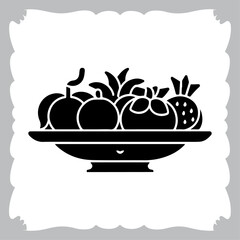 Balanced Fusion Unveiled Vector Emblems in Bold Black Showcase the Balanced Fusion of Nutrient Rich
