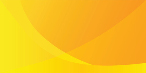 Abstract Fresh Yellow Curve Background Design Template Vector. Creative illustration for poster, web, landing, page, cover, ad, greeting, card, promotion. EPS 10. Vector