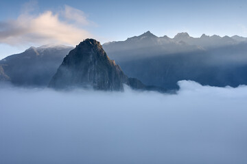 As the first rays of sunlight kiss the ancient stones, Machu Picchu awakens in all its timeless glory. A breathtaking blend of history, mystery, and natural beauty.