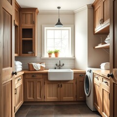 laundry room interior design. Farmhouse style laundry room interior design. Architecture interior. Farmhouse interior. Farmhouse style.