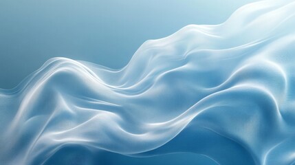 Fototapeta premium Flowing Abstract Fabric