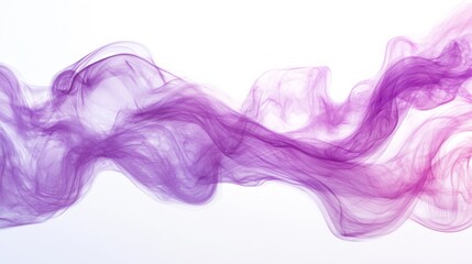 Abstract Purple Smoke Art