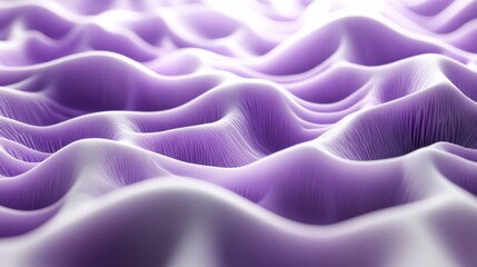 Obraz premium Abstract Purple Waves